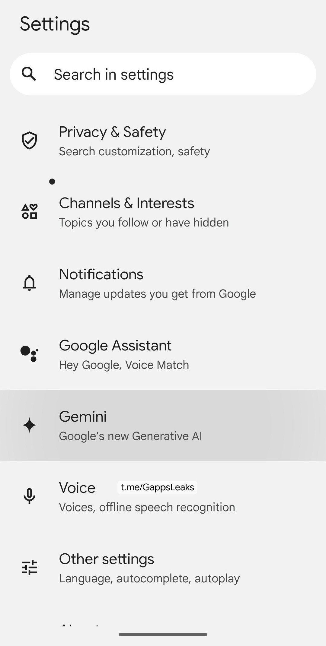 Android’deki Google Uygulamasına Gemini Geliyor: İşte İlk Ekran Görüntüsü