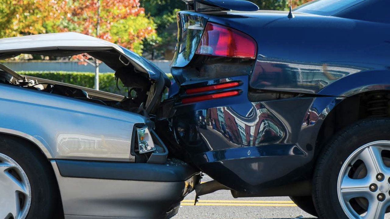 Who is at fault in a rear-end collision?