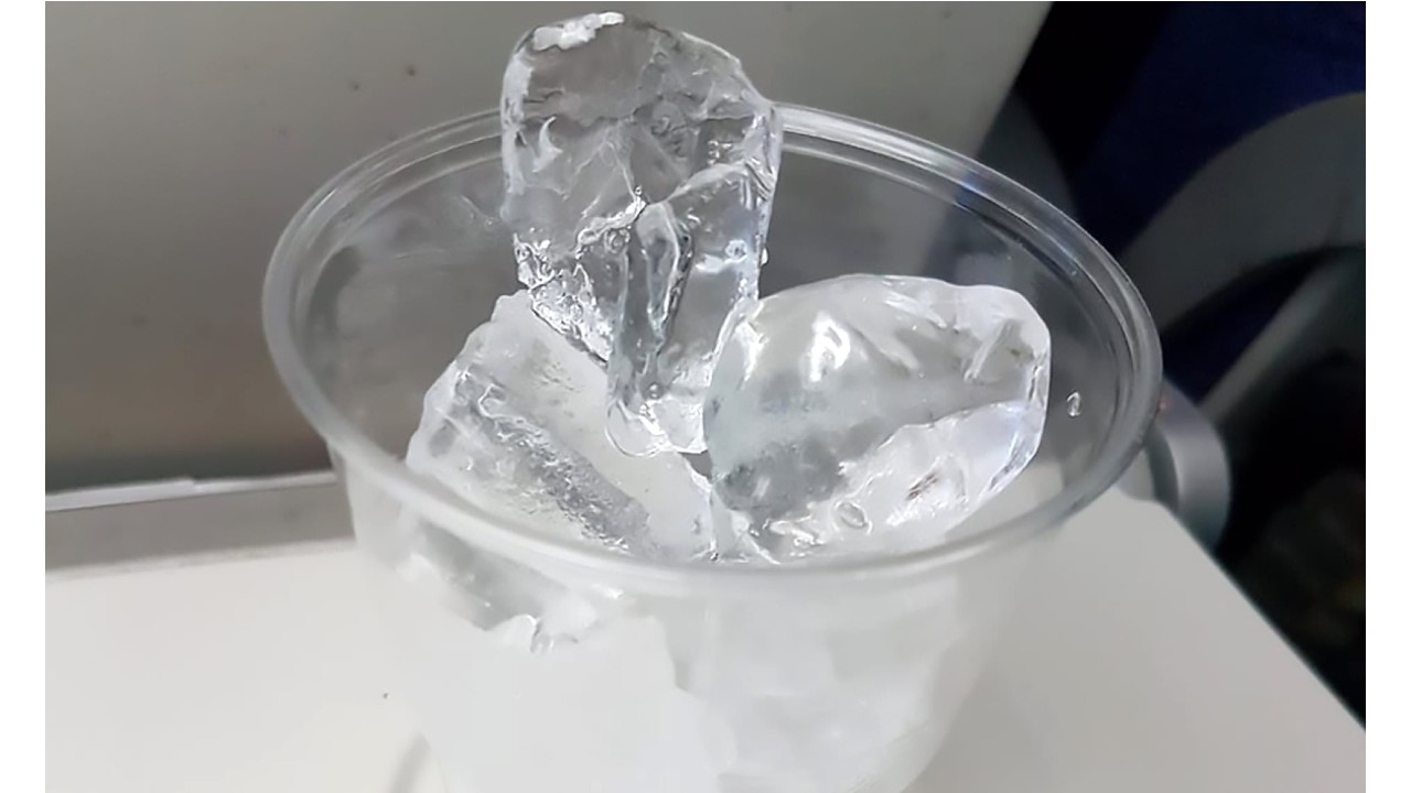 iced glass