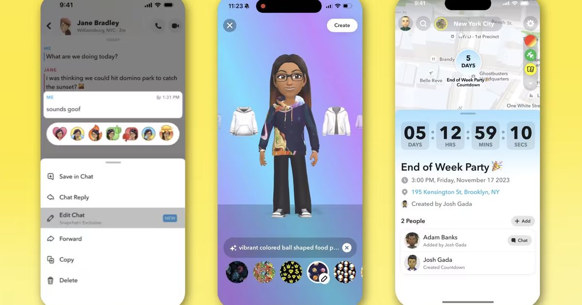 Snapchat’e Gönderilmiş Mesajları Düzenleme Özelliği Geliyor