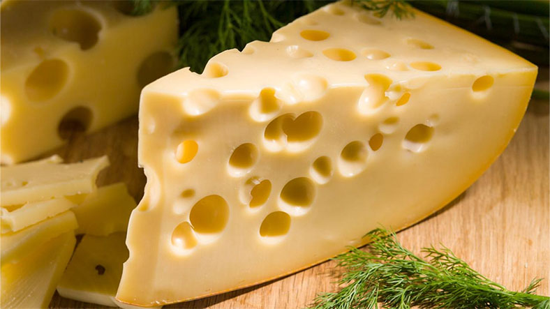 Çizgi Filmlerde de Gördüğümüz Bu Delikli İsviçre Peynirinin Diğer Peynirlerden Farkı Ne de Böyle Deliklere Sahip?