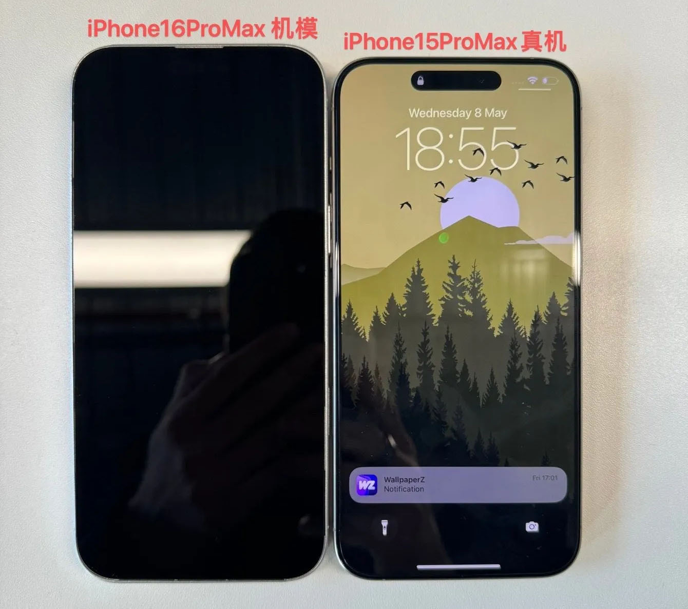 iPhone 16 Pro Max’in Maketleri Ortaya Çıktı: iPhone 15 Pro Max’ten Ne Kadar Büyük Olacağı Belli Oldu