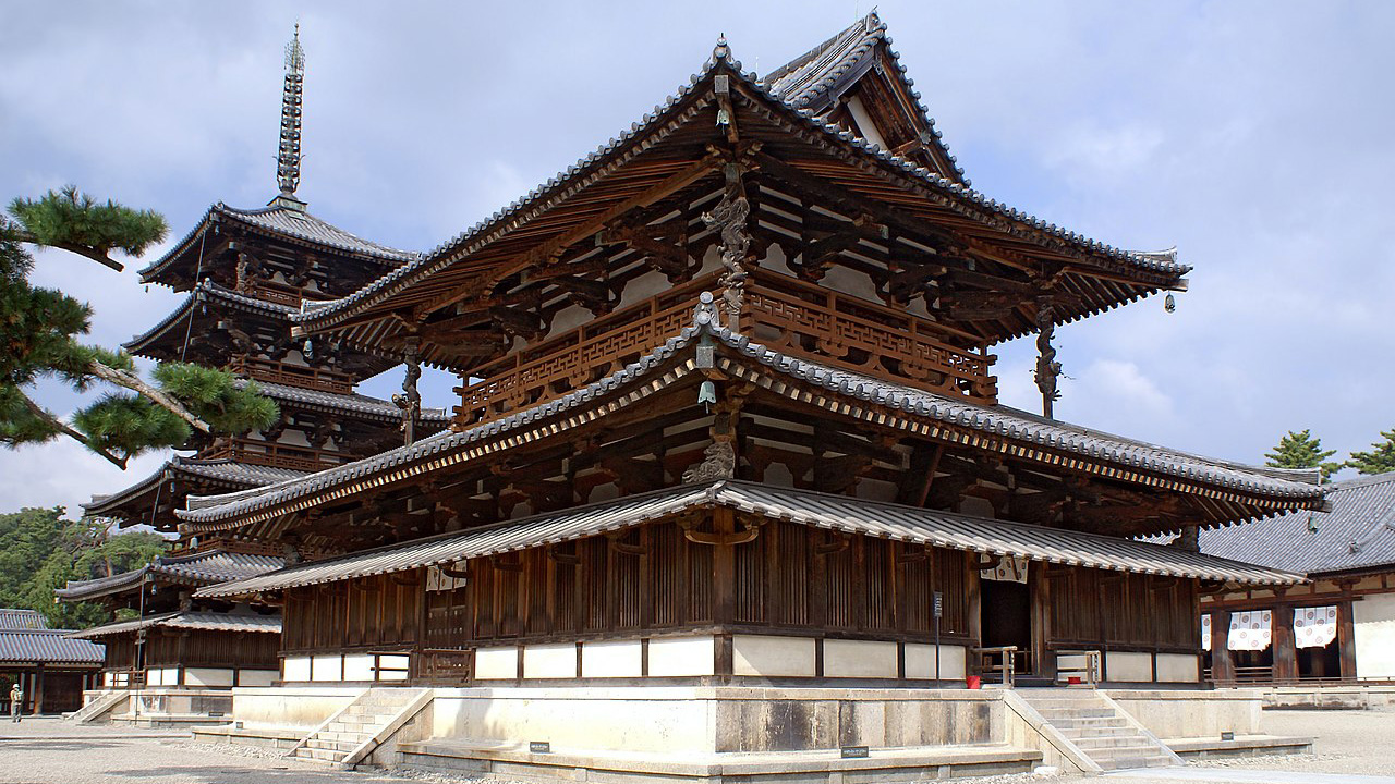 Horyu-ji temple Japan